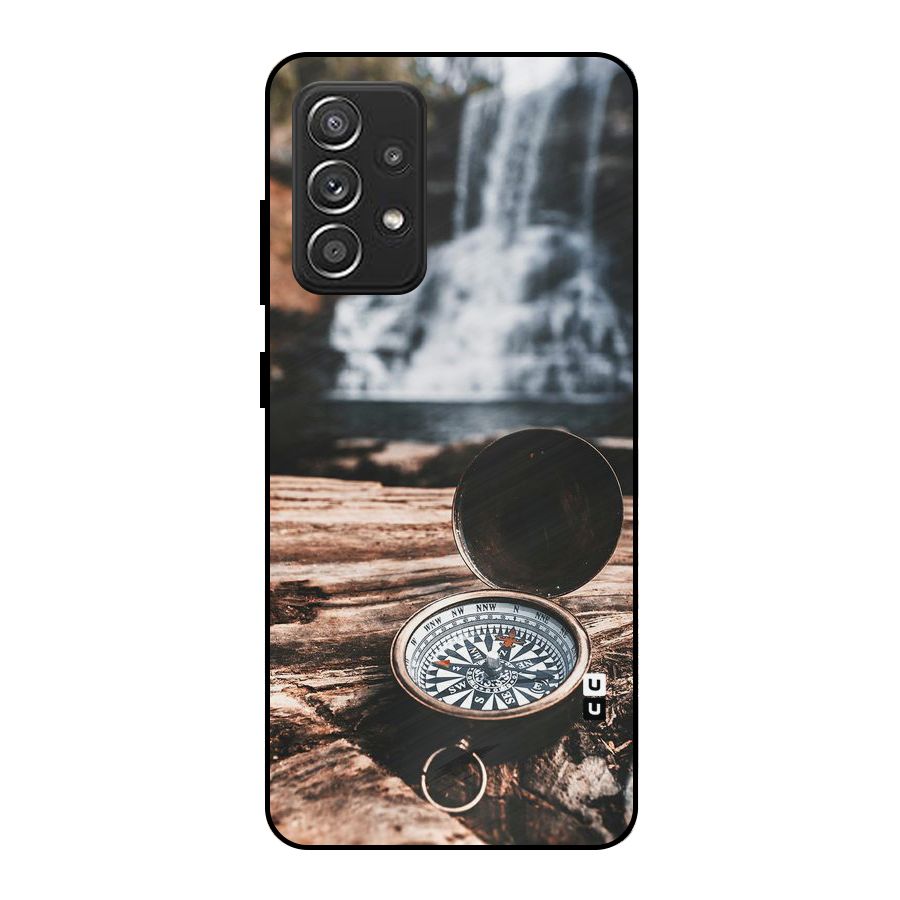 Compass Travel Metal Back Case for Galaxy A52s 5G