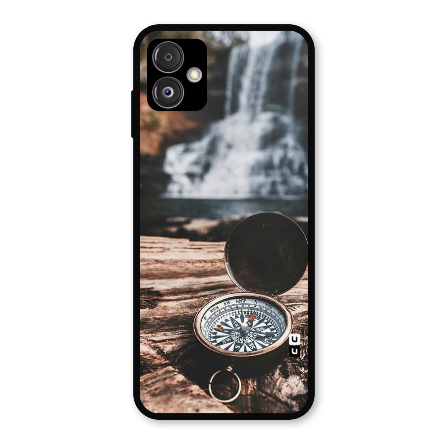 Compass Travel Metal Back Case for Galaxy F14