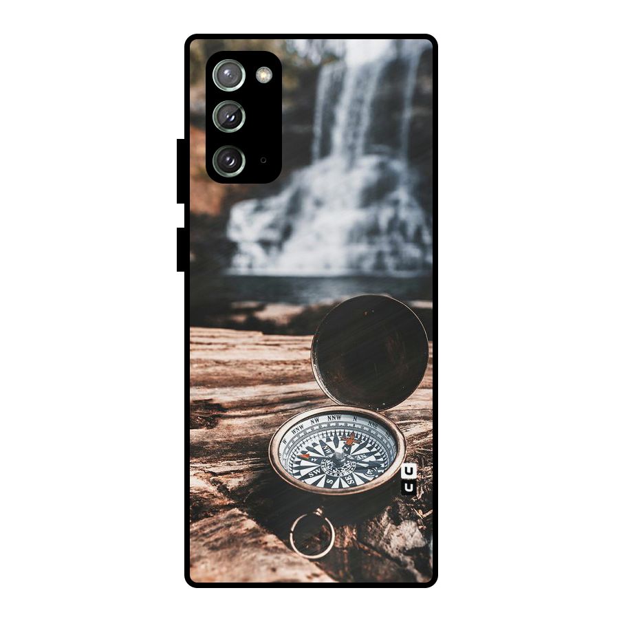 Compass Travel Metal Back Case for Galaxy Note 20