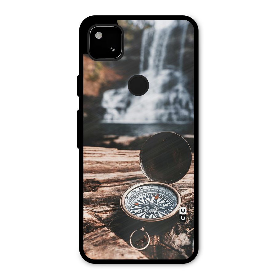 Compass Travel Metal Back Case for Google Pixel 4a
