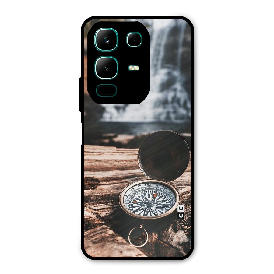Compass Travel Metal Back Case for Infinix Note 50x