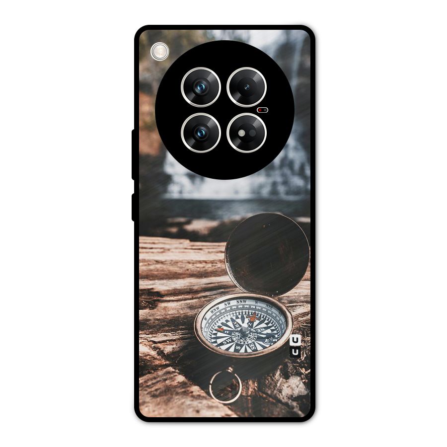 Compass Travel Metal Back Case for Infinix Zero 40 5G