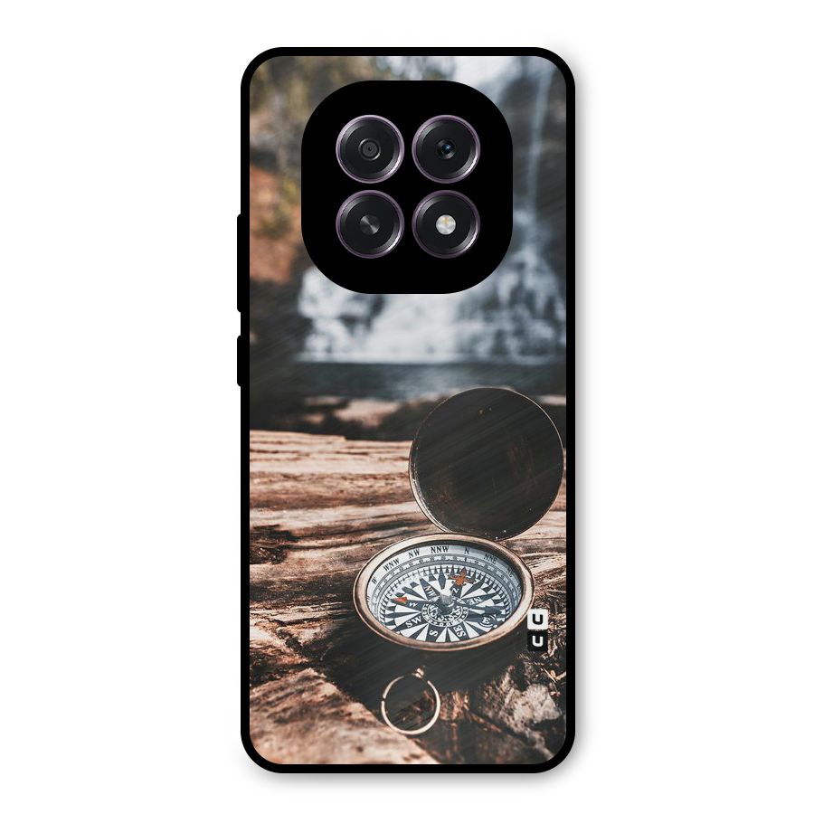 Compass Travel Metal Back Case for Oppo F29