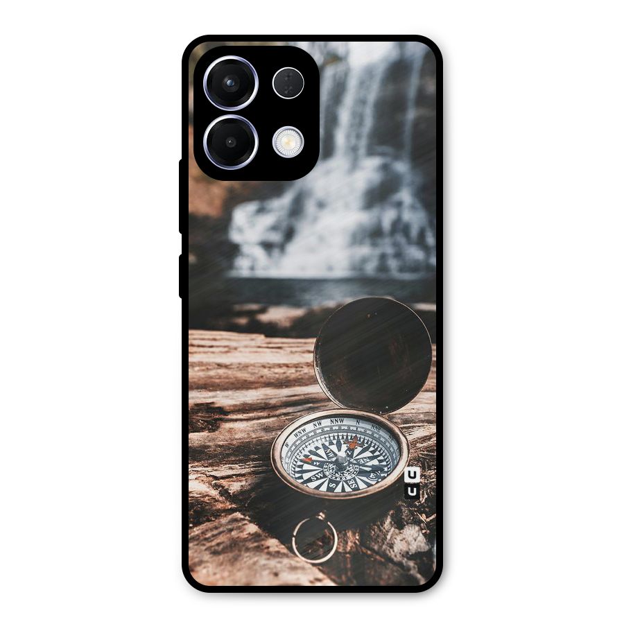 Compass Travel Metal Back Case for Oppo K13