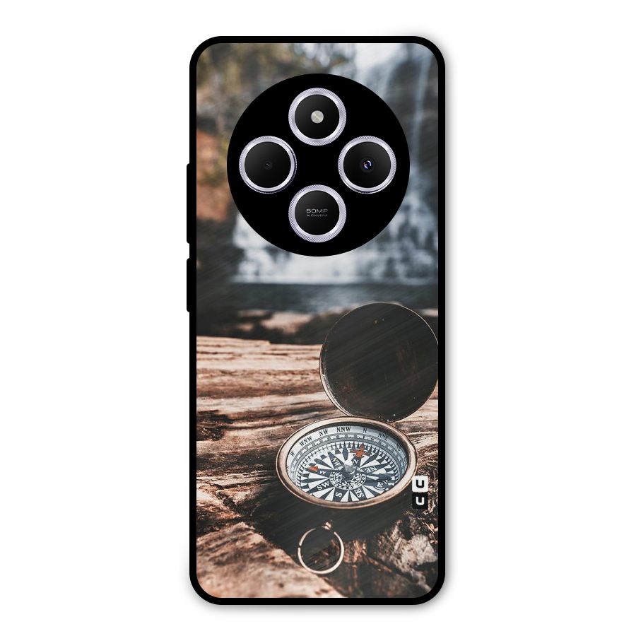 Compass Travel Metal Back Case for Poco C75 5G