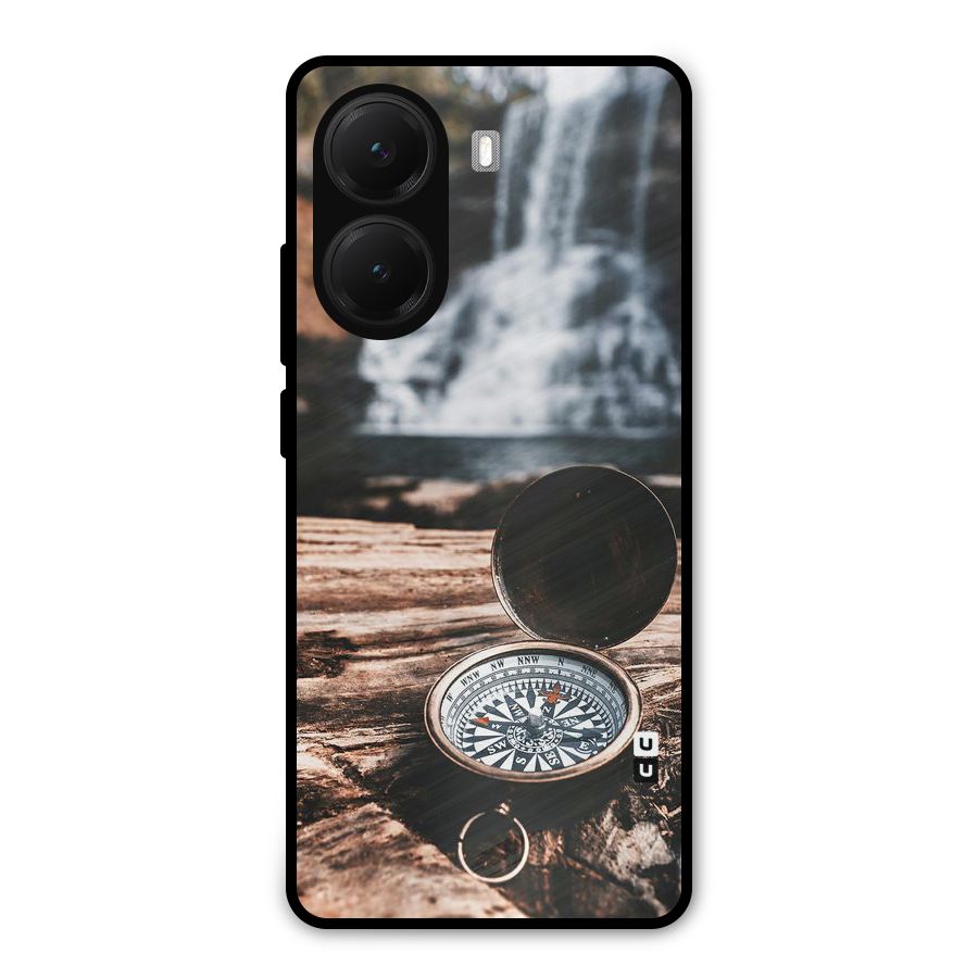 Compass Travel Metal Back Case for Poco X7 Pro