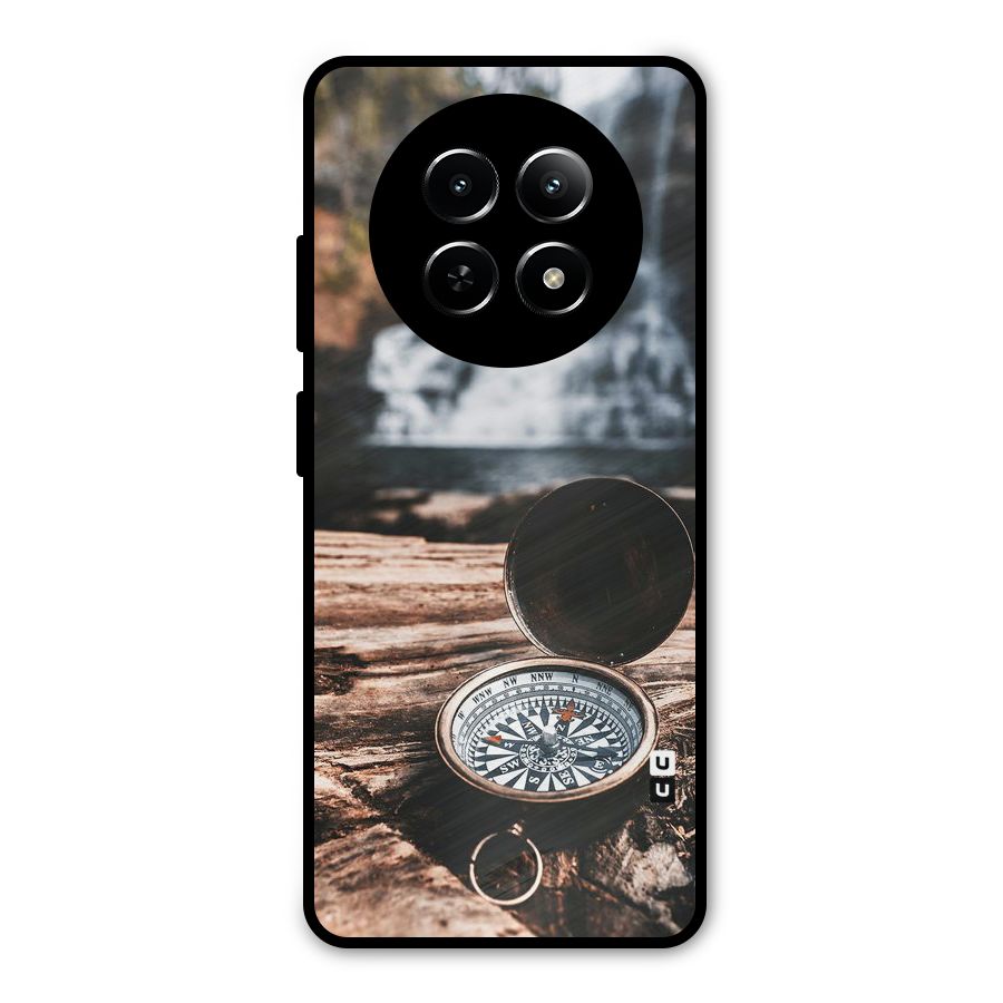 Compass Travel Metal Back Case for Realme 12 5G
