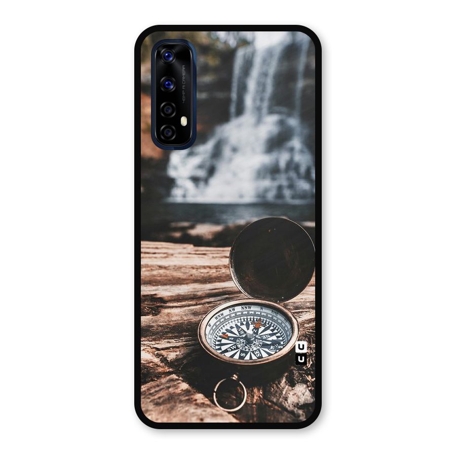 Compass Travel Metal Back Case for Realme 7