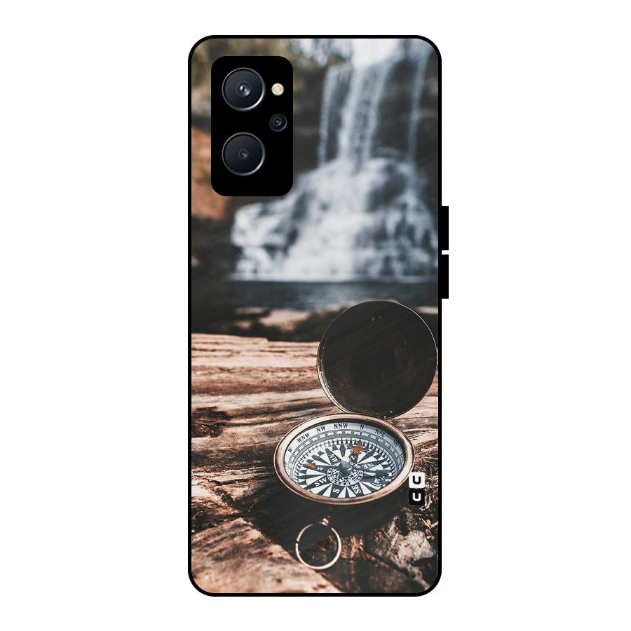 Compass Travel Metal Back Case for Realme 9i 5G