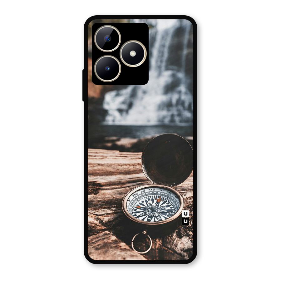 Compass Travel Metal Back Case for Realme C53