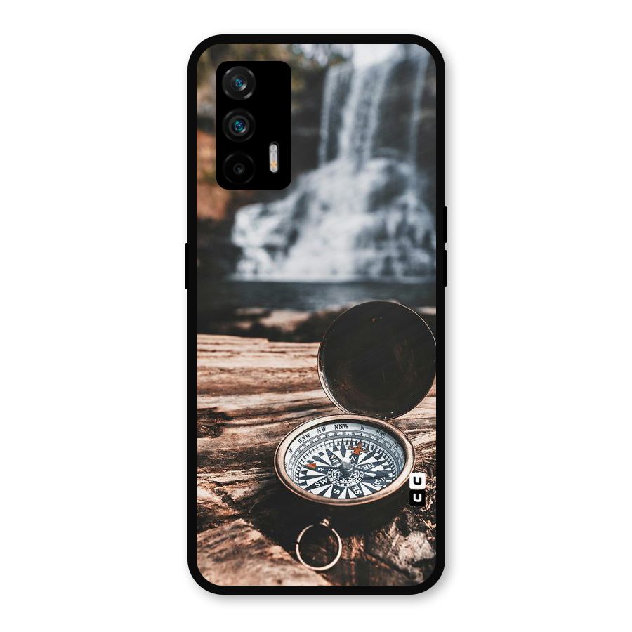 Compass Travel Metal Back Case for Realme GT 5G