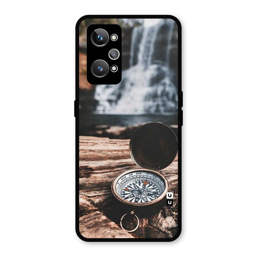 Compass Travel Metal Back Case for Realme GT Neo 3T