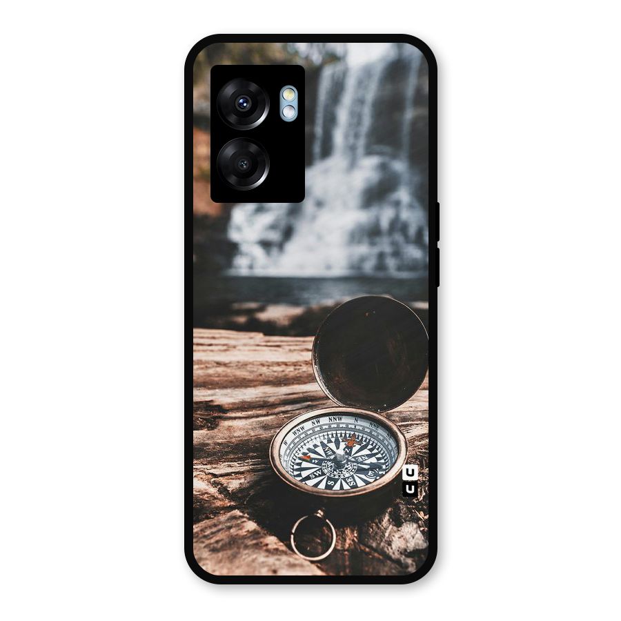 Compass Travel Metal Back Case for Realme Narzo 50 5G