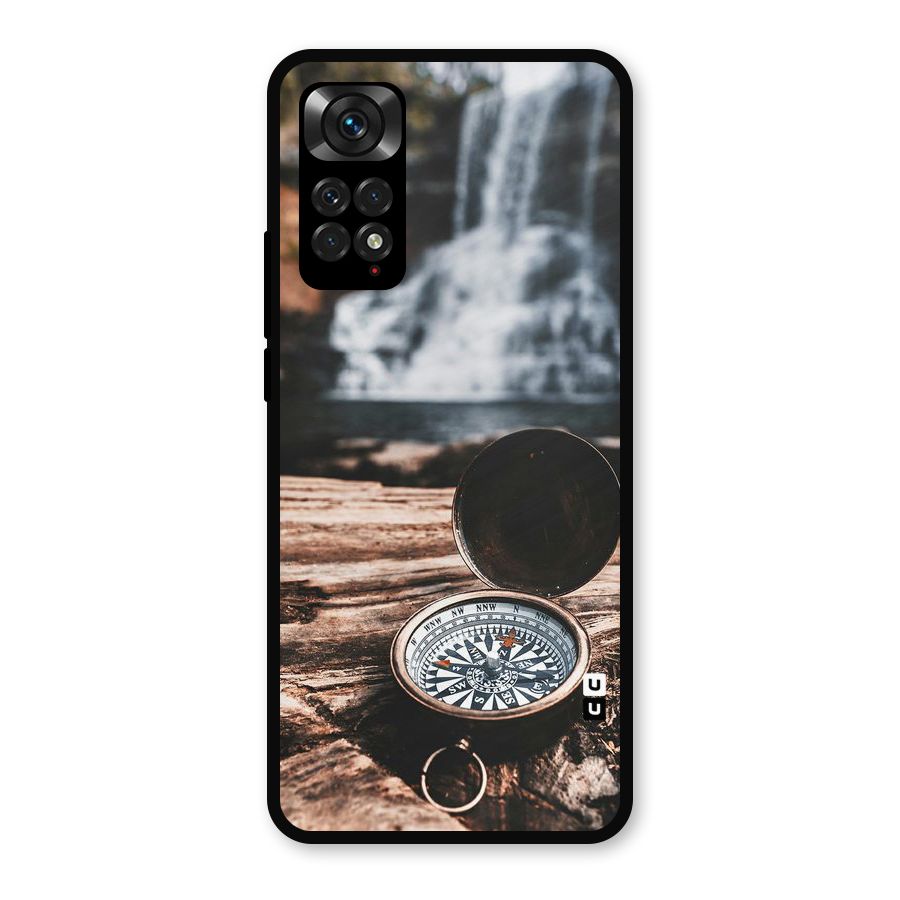 Compass Travel Metal Back Case for Redmi Note 11s