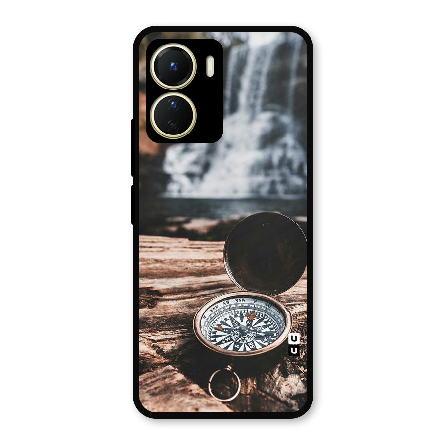 Compass Travel Metal Back Case for Vivo Y56