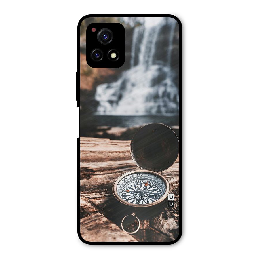 Compass Travel Metal Back Case for Vivo Y72 5G
