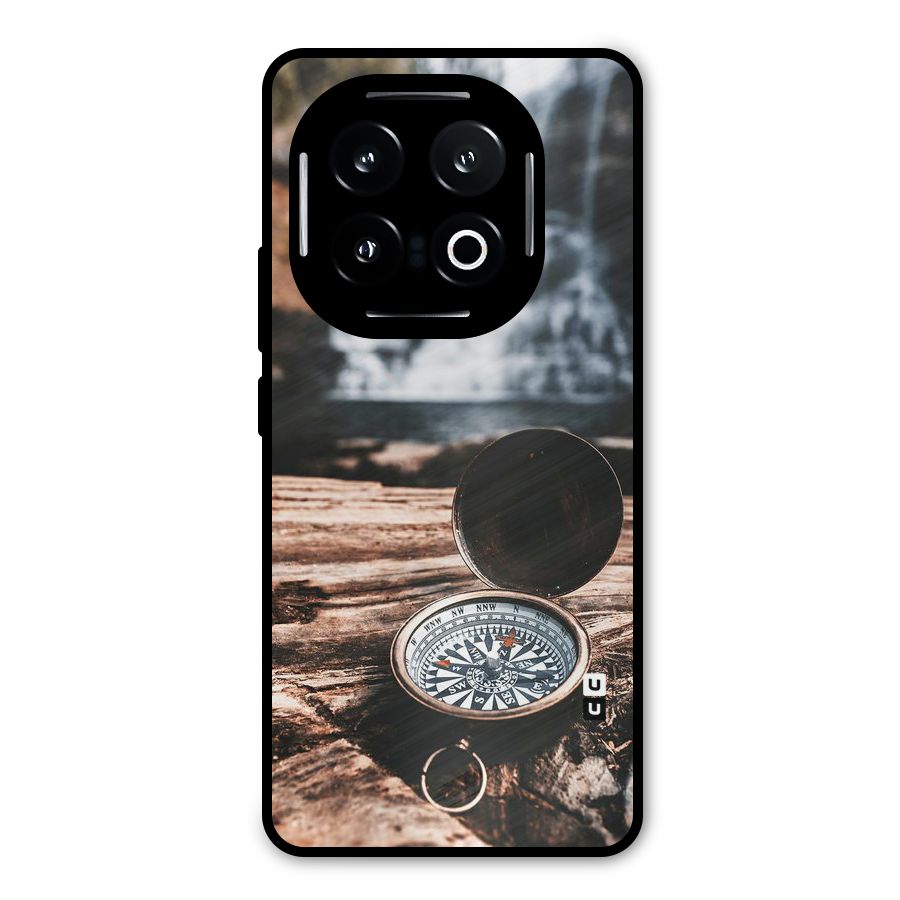 Compass Travel Metal Back Case for iQOO 13