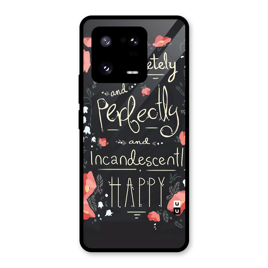 Completely Happy Glass Back Case for Xiaomi 13 Pro