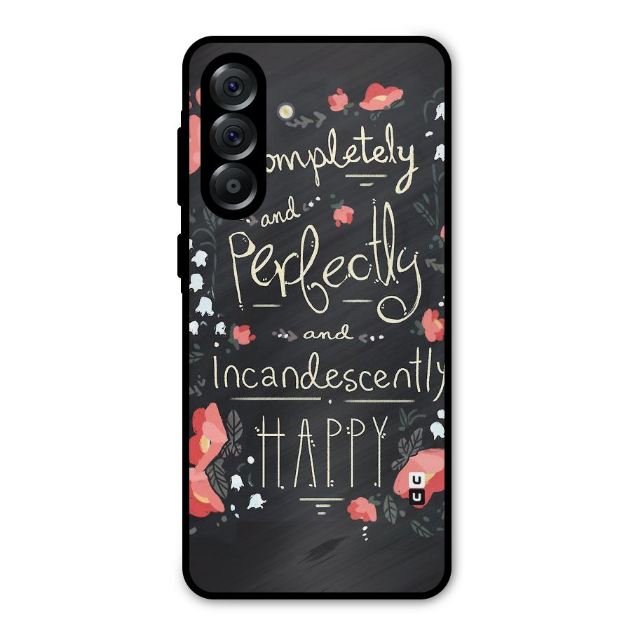 Completely Happy Metal Back Case for Galaxy A56