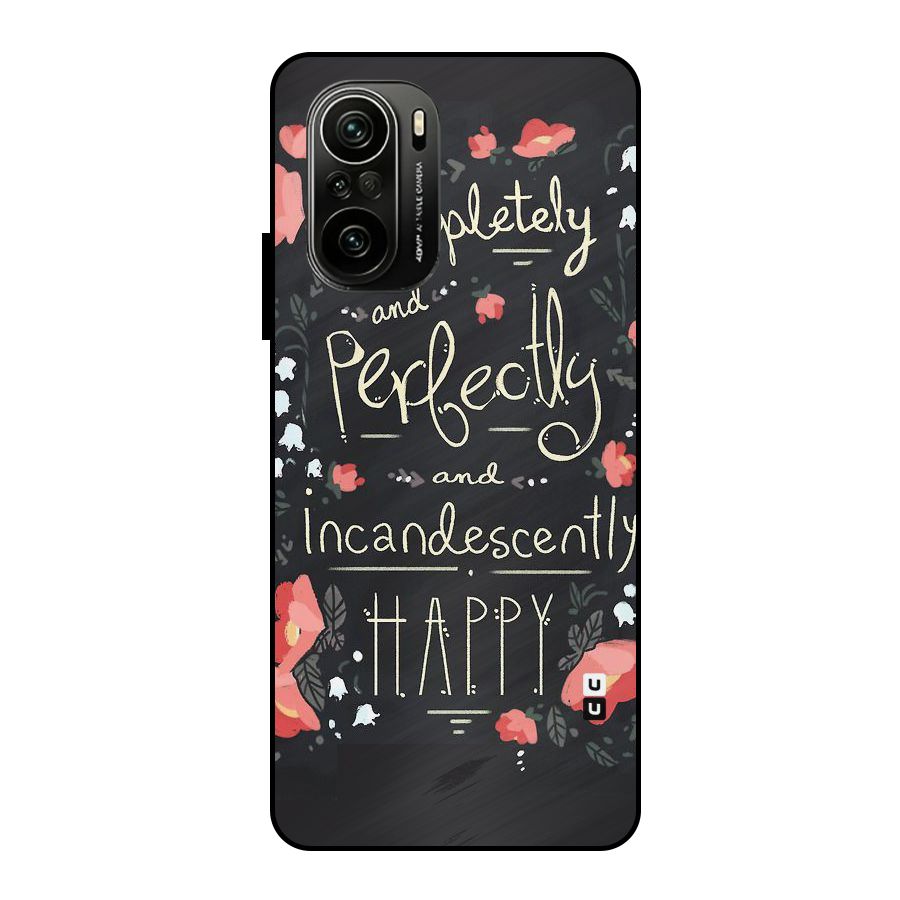 Completely Happy Metal Back Case for Mi 11X Pro