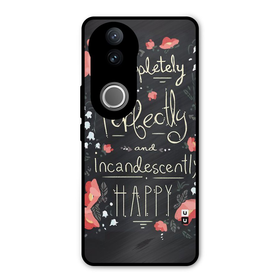 Completely Happy Metal Back Case for iQOO Z10R
