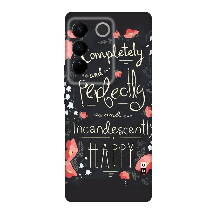 Completely Happy Original Polycarbonate Back Case for Vivo V27
