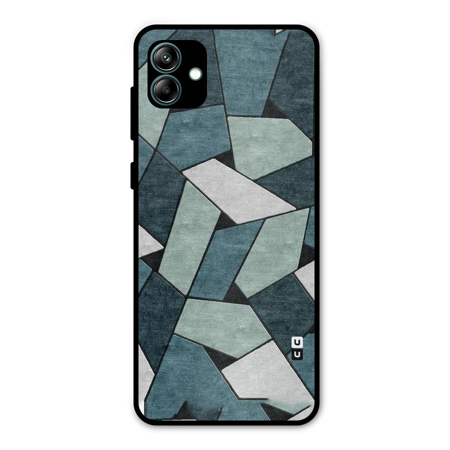 Concrete Green Abstract Metal Back Case for Galaxy A04