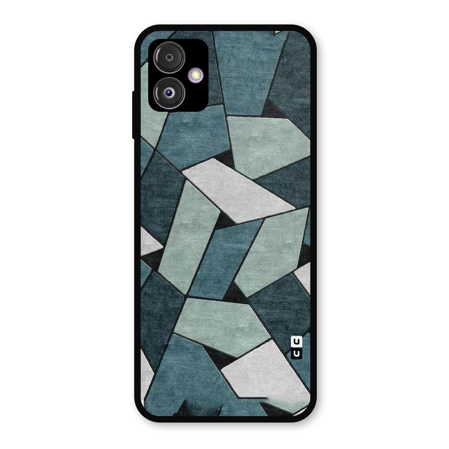 Concrete Green Abstract Metal Back Case for Galaxy F14