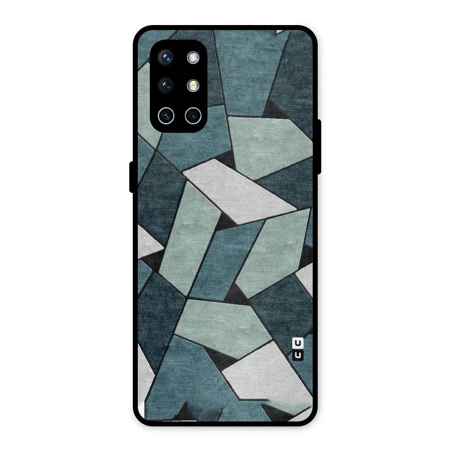 Concrete Green Abstract Metal Back Case for OnePlus 9R