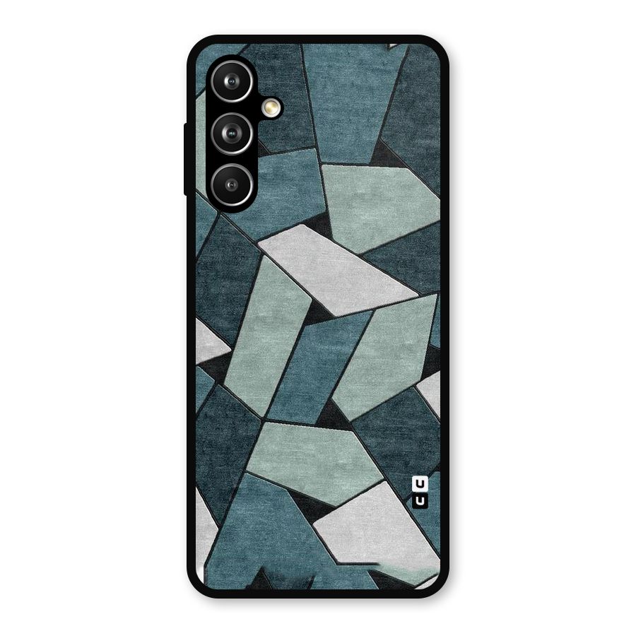 Concrete Green Abstract Metal Back Case for Samsung Galaxy M54