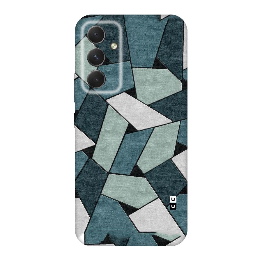 Concrete Green Abstract Original Polycarbonate Back Case for Galaxy A54