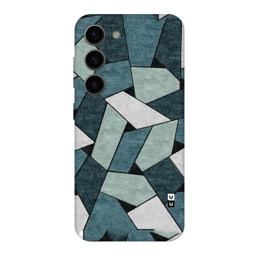 Concrete Green Abstract Original Polycarbonate Back Case for Galaxy S23