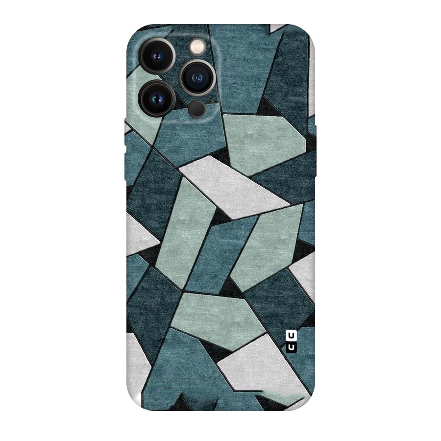 Concrete Green Abstract Original Polycarbonate Back Case for iPhone 13 Pro Max