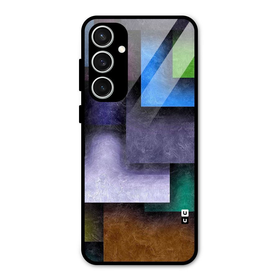 Concrete Squares Glass Back Case for Galaxy S23 FE