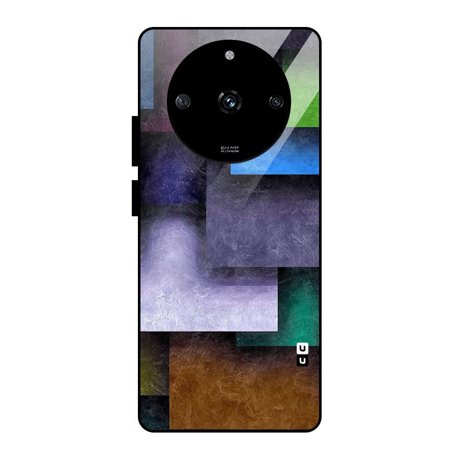 Concrete Squares Glass Back Case for Realme Narzo 60 5G