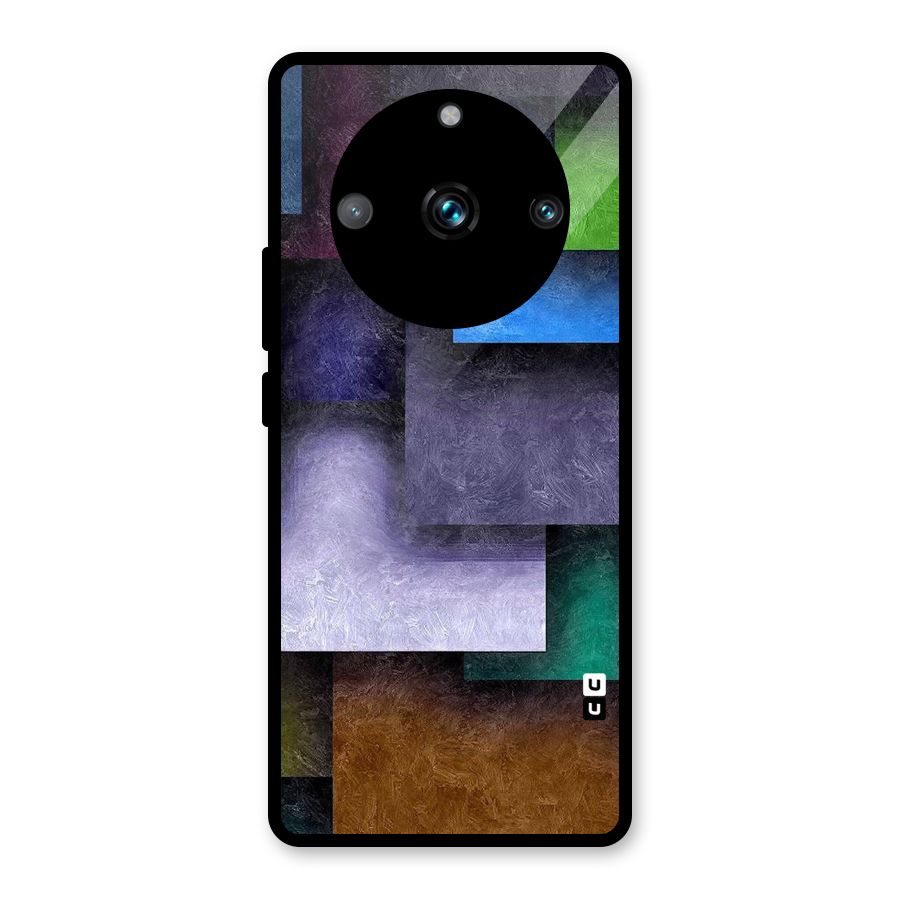Concrete Squares Glass Back Case for Realme Narzo 60 Pro
