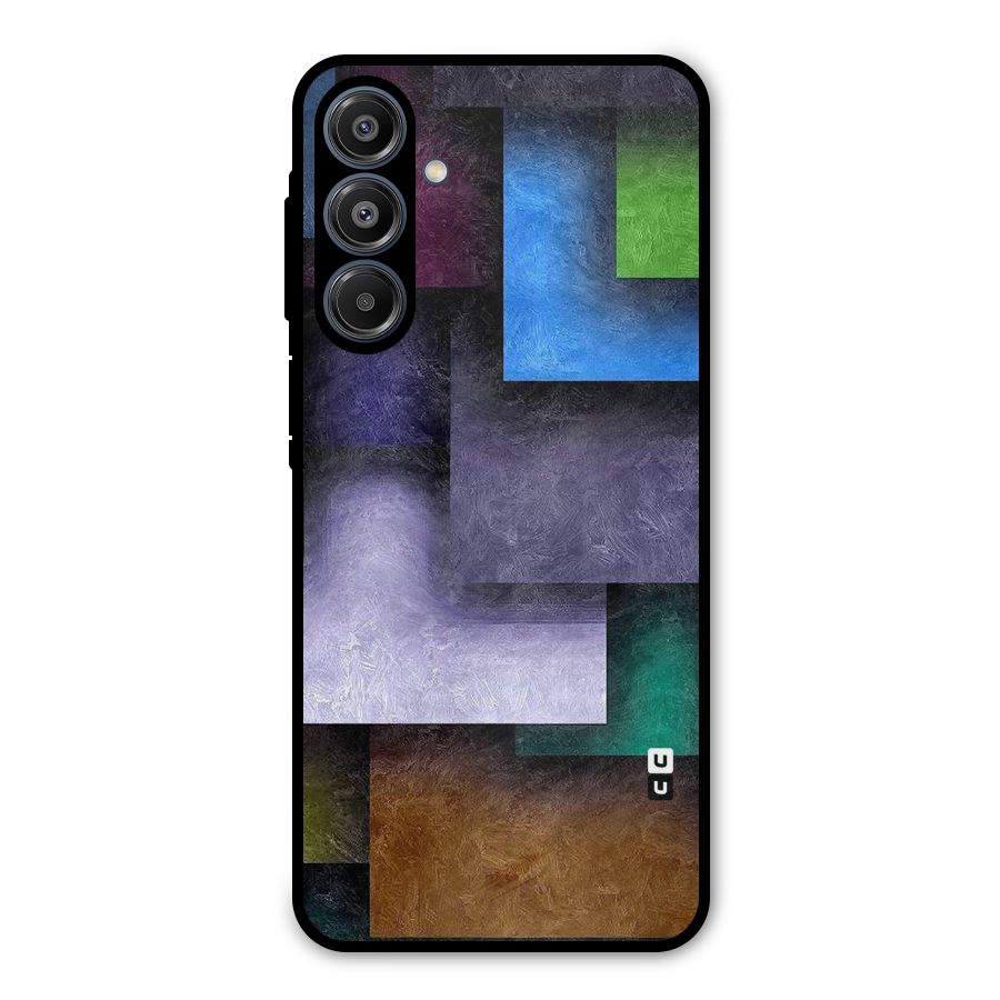 Concrete Squares Metal Back Case for Galaxy A16 5G
