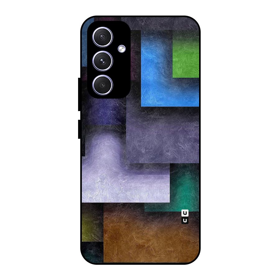 Concrete Squares Metal Back Case for Galaxy A54