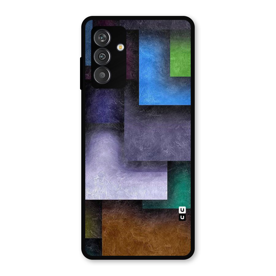 Concrete Squares Metal Back Case for Galaxy F13