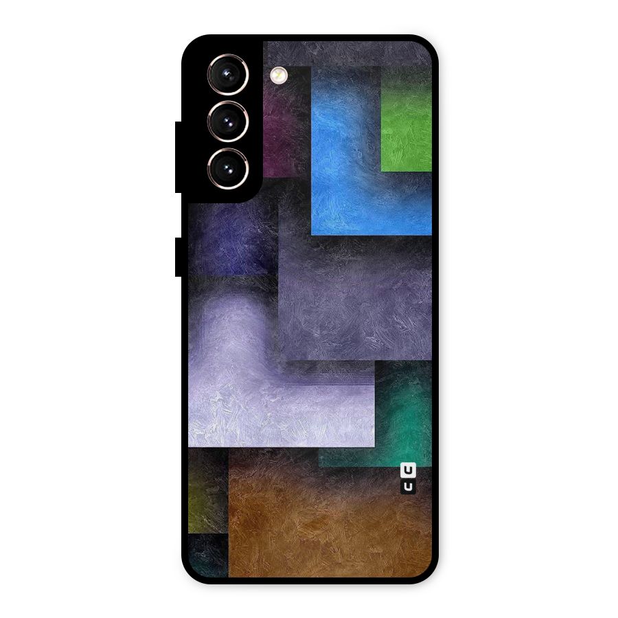 Concrete Squares Metal Back Case for Galaxy S21 5G