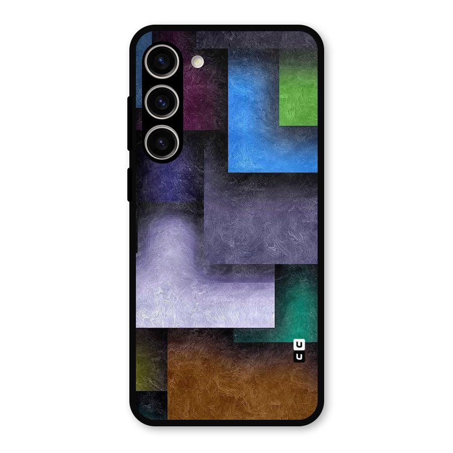 Concrete Squares Metal Back Case for Galaxy S23 Plus