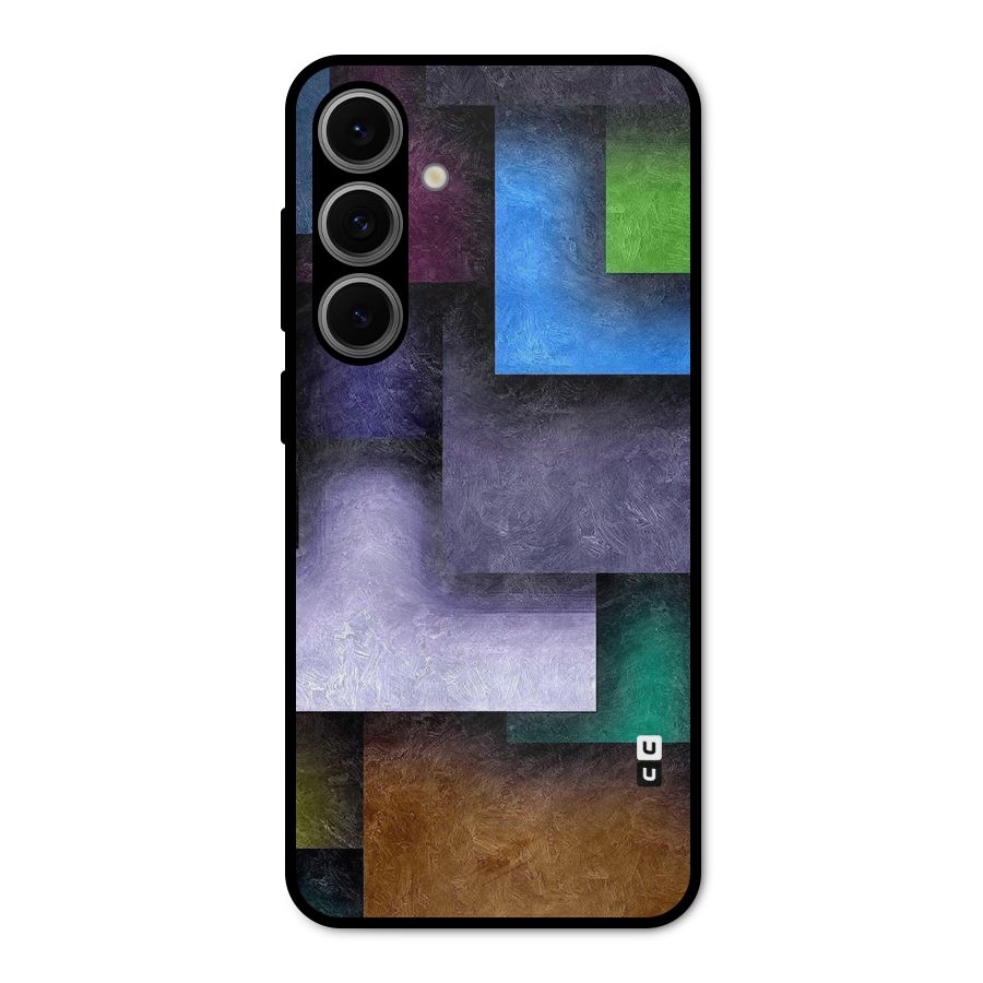 Concrete Squares Metal Back Case for Galaxy S24 FE