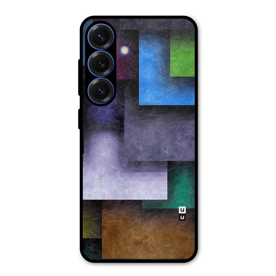 Concrete Squares Metal Back Case for Galaxy S25