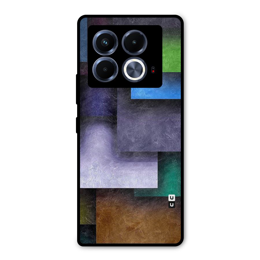 Concrete Squares Metal Back Case for Infinix Note 40 5G