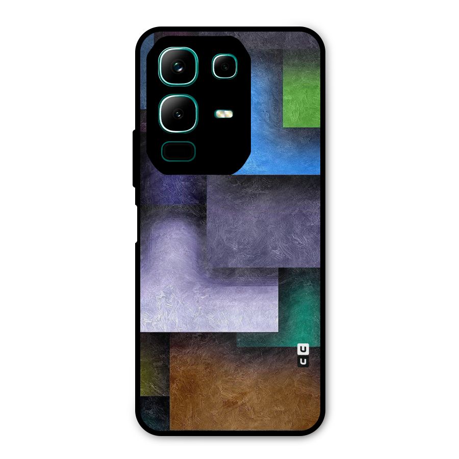 Concrete Squares Metal Back Case for Infinix Note 50x