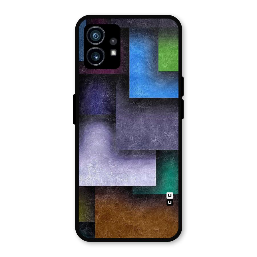 Concrete Squares Metal Back Case for Nothing Phone 1