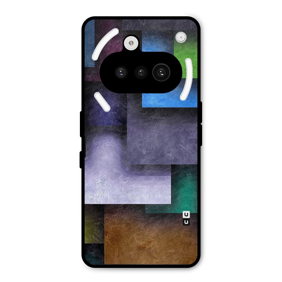 Concrete Squares Metal Back Case for Nothing Phone 3a