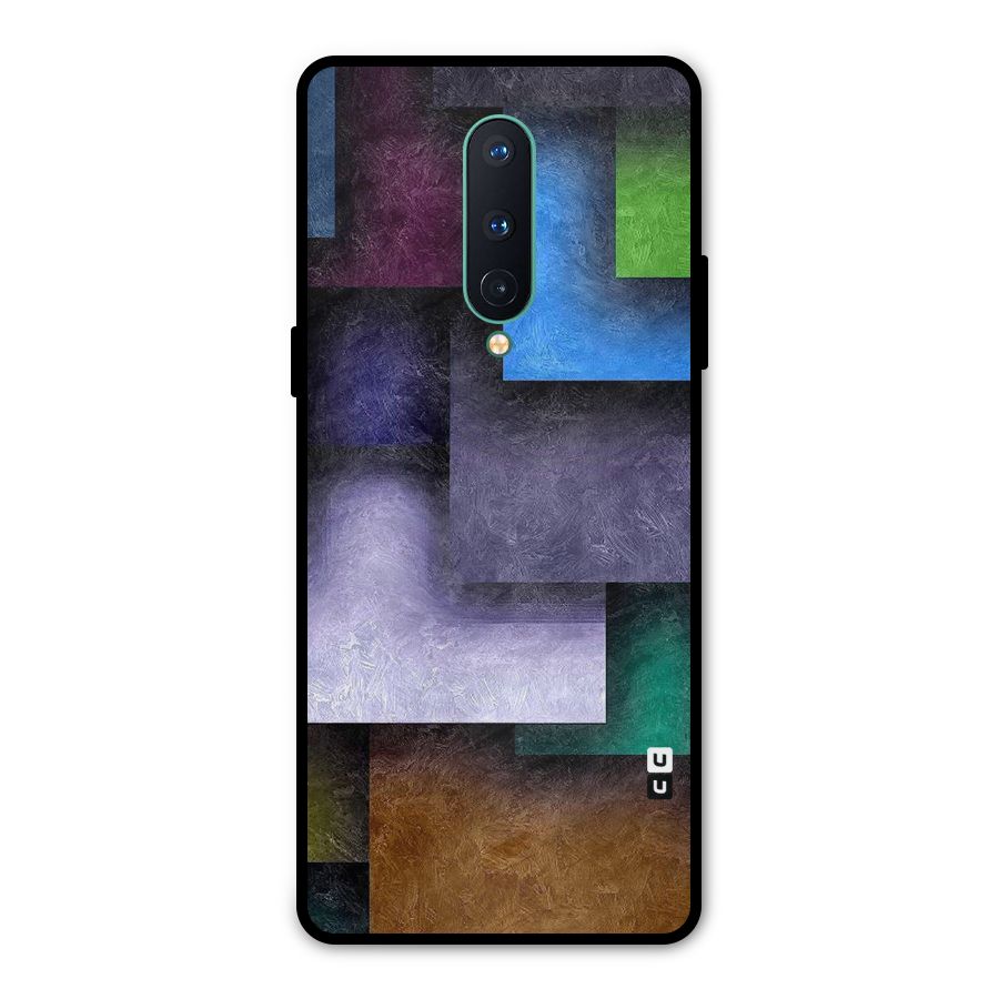 Concrete Squares Metal Back Case for OnePlus 8
