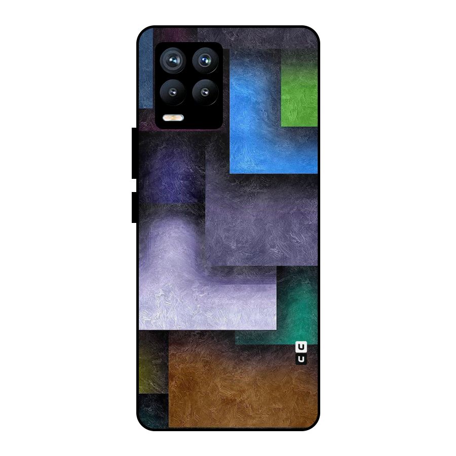 Concrete Squares Metal Back Case for Realme 8 Pro