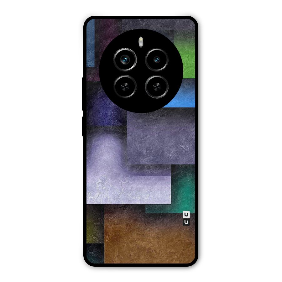 Concrete Squares Metal Back Case for Realme P1 Pro